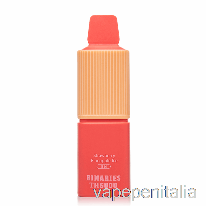 Vape Italia Horizon Binaries Th6000 Ghiaccio Usa E Getta Alla Fragola E Ananas